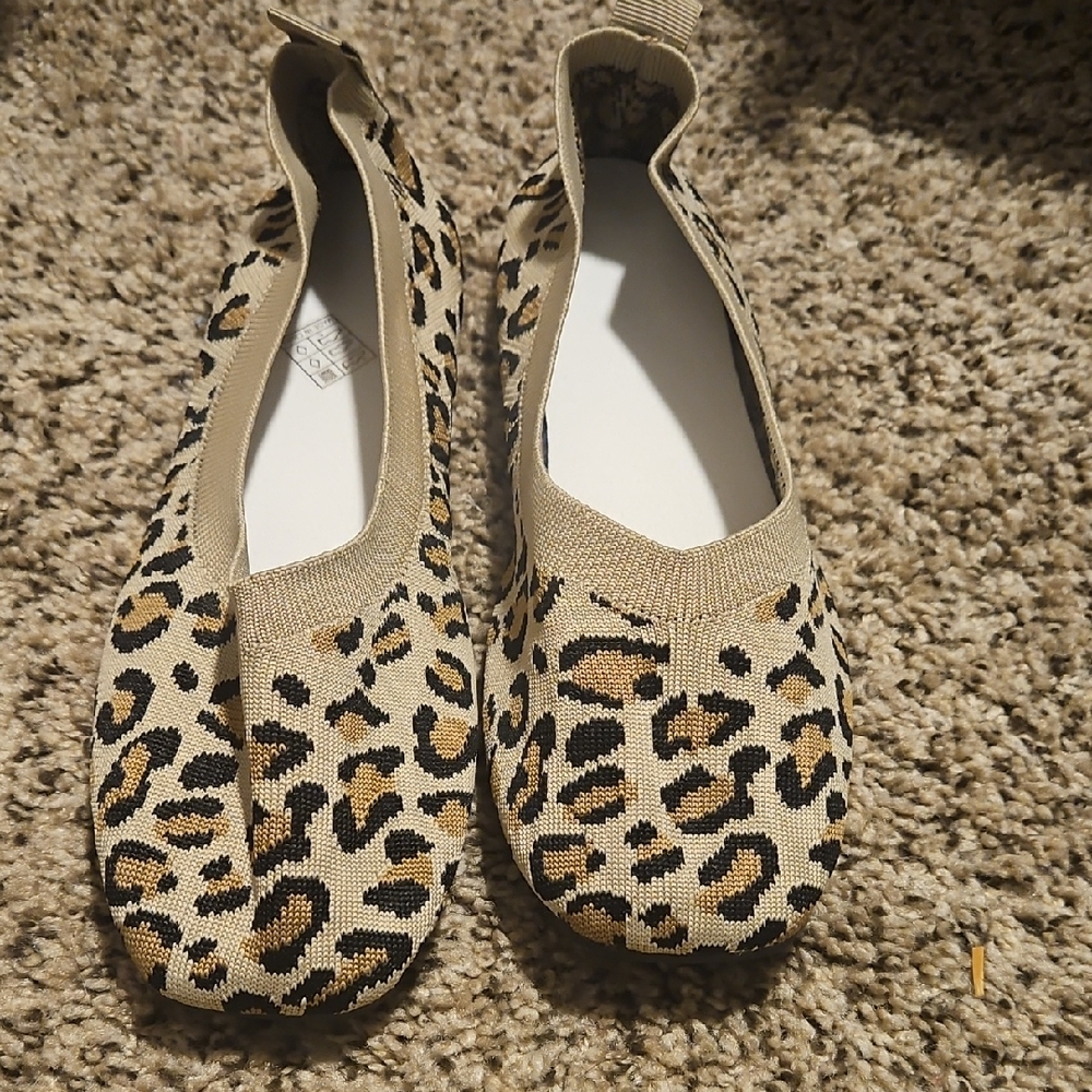 Leopard Print Ballet Flats
